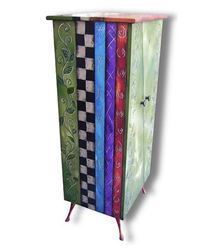 Picture of Tall Hand Painted Cabinet 2