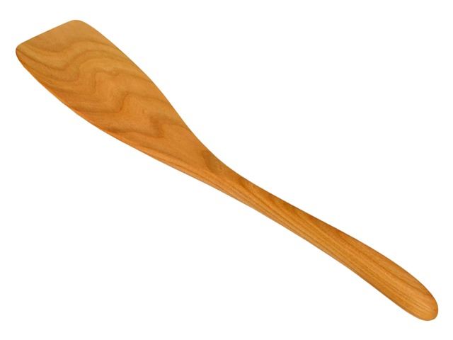 Picture of Large Cherry Wood Spatula