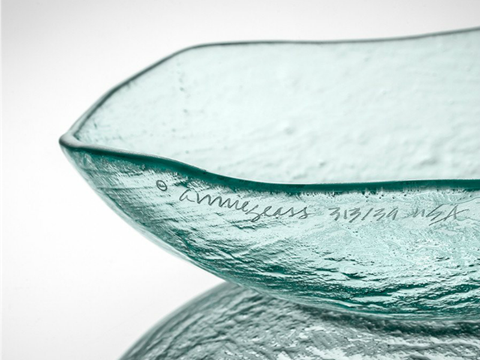 Salt Medium Glass Bowl