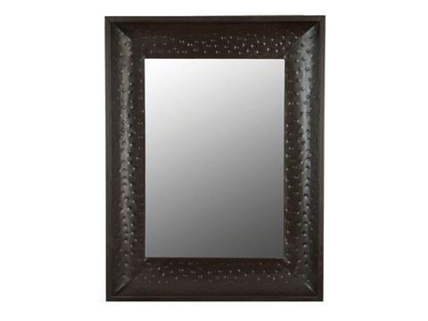 Medium Hammered Metal Mirror Frame