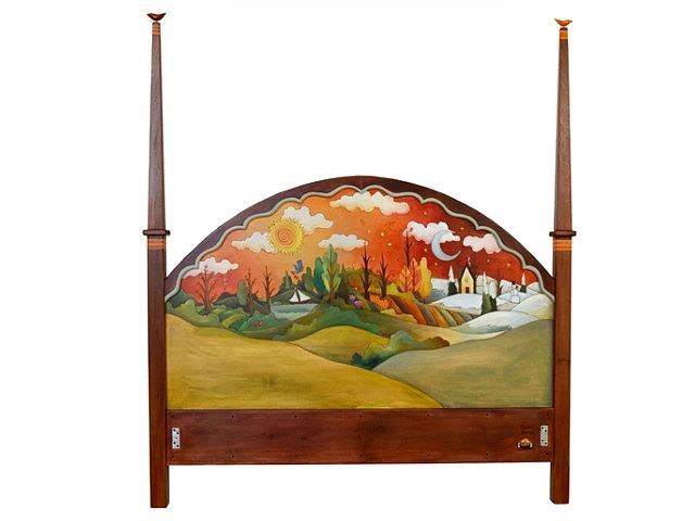 Picture of Sticks Hand Made Furniture | Queen Bed | Tree of Life