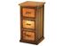 Picture of 3-Drawer File Cabinet with Copper Panels
