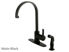 Picture of Kingston Brass Continental Single Handle Kitchen Faucet with Side Spray