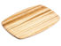 Picture of Rectangle Edge Grain Gently Rounded Edge Serving Board by Proteak 16 inch