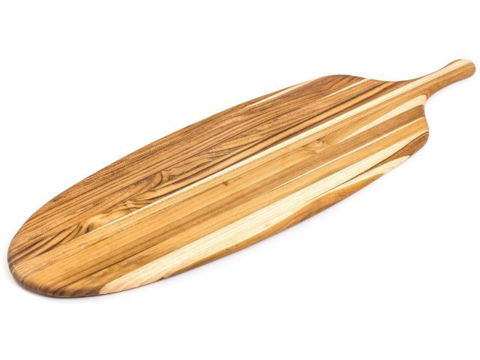 Long Paddle Shaped Serving Board by Proteak