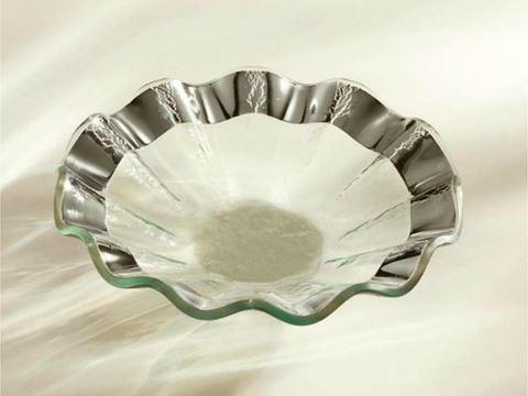 Ruffle Small Glass Bowl