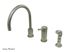 Picture of Kingston Brass Concord Gooseneck Kitchen Faucet with Spray