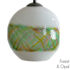 Picture of Blown Glass Pendant Light | Forest-Opal