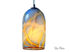 Picture of Blown Glass Pendant Light | Sky Blue
