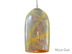 Picture of Blown Glass Pendant Light | Milky Way |  Moon Dust