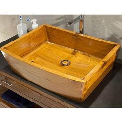 Teak Wood Bath Sink by Solli Concepts - T2