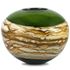 Picture of Blown Glass Vase | Lime Round Strata
