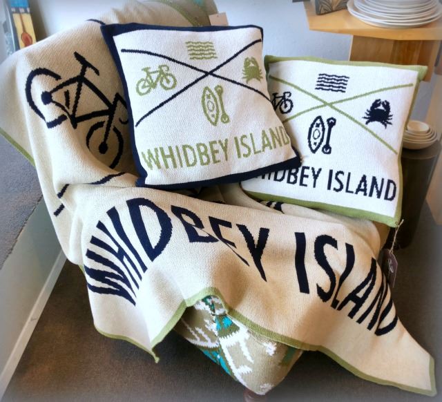 Picture of Whidbey Pillow in Green by In2Green