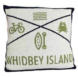 Whidbey Pillow in Blue by In2Green