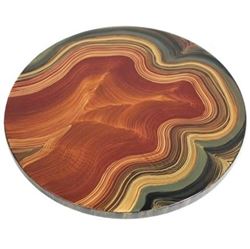 Grant-Norén Lazy Susan - Malakite in Amber and Sage