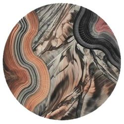 Grant-Norén Lazy Susan - Malakite with Black, White, and Brown