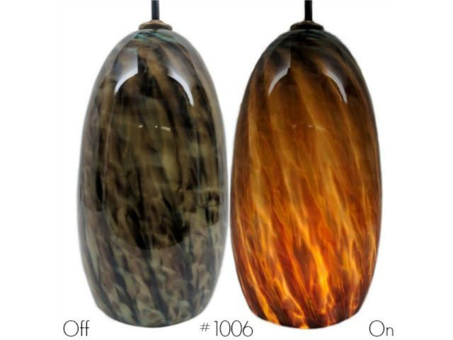Picture of Blown Glass Pendant Light | Dragons Eye