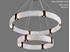 Picture of Parallel Collection Two Tier Ring Chandelier