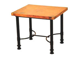 Picture of Small Patti End Table with Copper Top