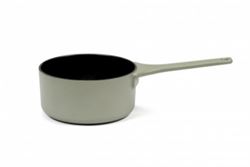 Picture of Enameled Cast Iron Saucepan - Sage