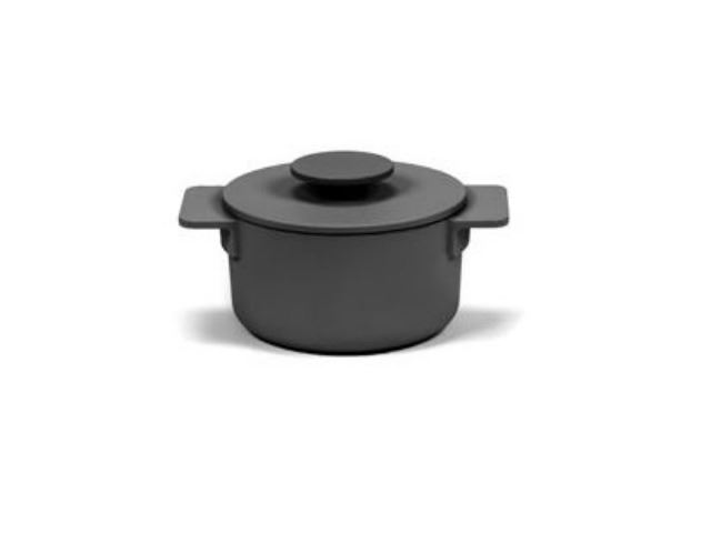 Picture of Enameled Cast Iron Pot - Black