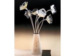 Blown Glass Sculpture - Flower Vase