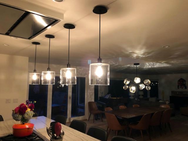 Picture of Blown Glass Pendant Light | Apothecary