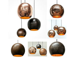 SoLuna Copper Pendant Chandelier | 3 Globe | Custom