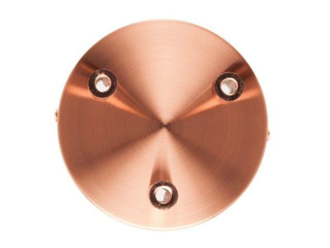 SoLuna Copper Pendant Chandelier | 3 Canister