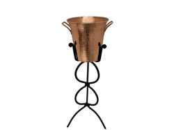 Hammered Copper Wine Bucket By SoLuna