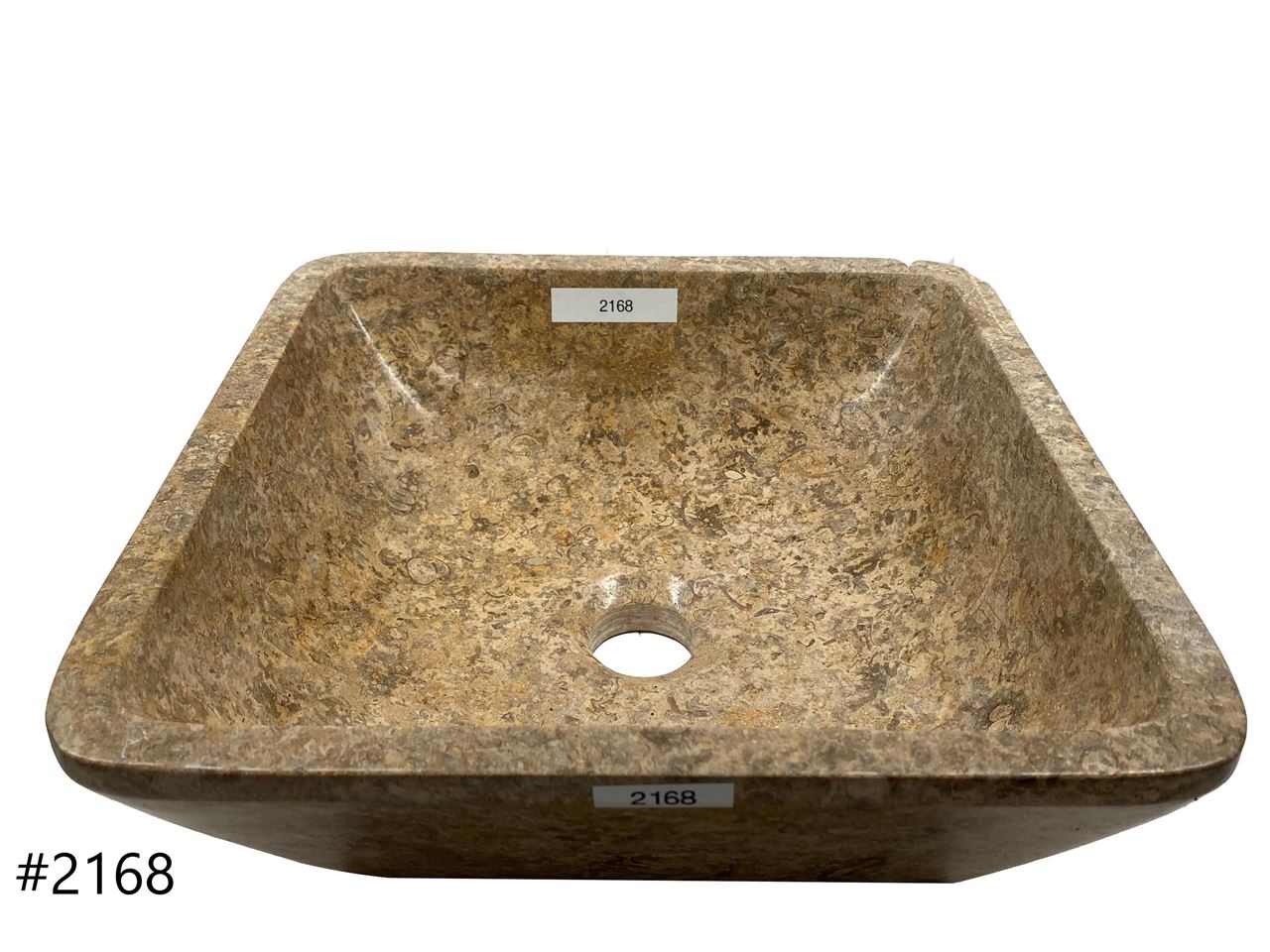 Picture of Oceanic Square Stone Vessel Sink