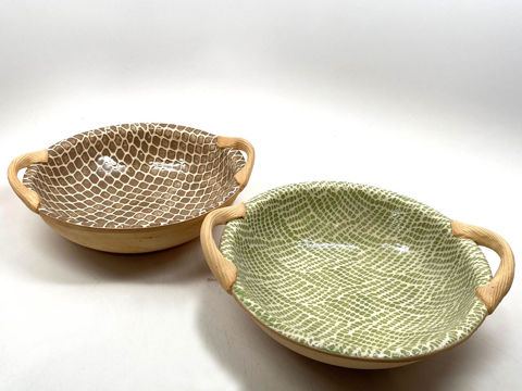 Terrafirma Ceramics | Veggie Bowl with Handles
