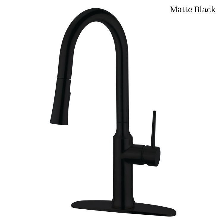 Kingston Brass New York Deck Mount Faucet LS2720NYL - Matte Black Finish
