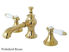 Kingston Brass Bel-Air Widespread Bathroom Faucet KC7062BPL Polished Brass