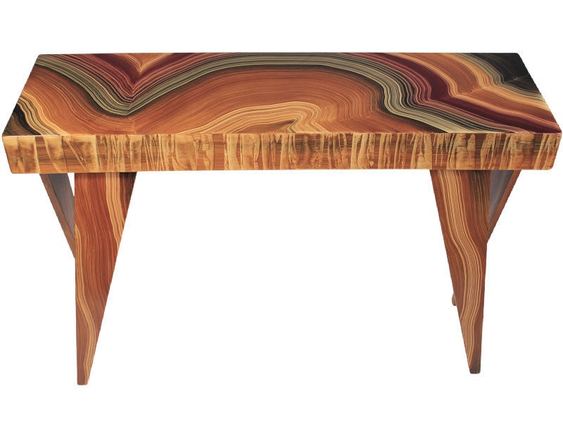 Picture of Grant-Norén Rectangular Console Table - Malakite