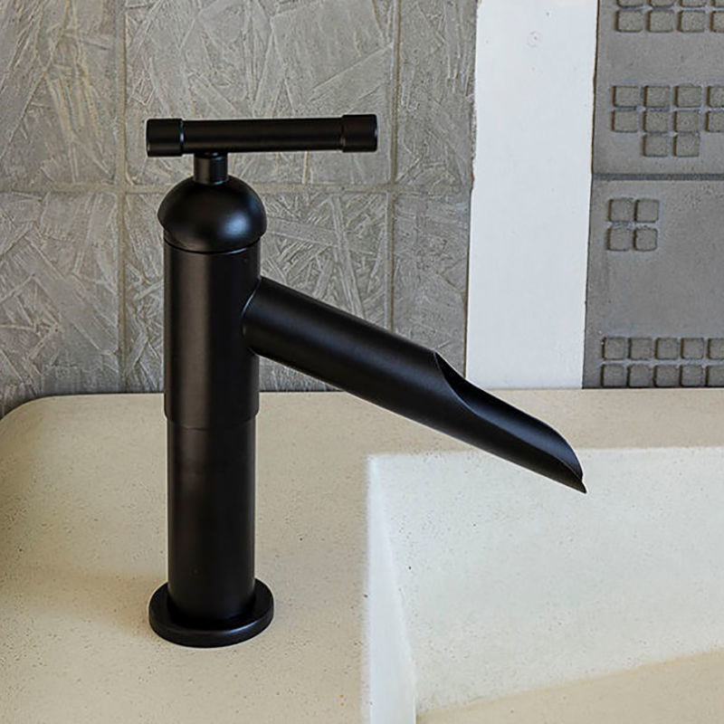 Sonoma Forge High End Faucet | Brut Waterfall Spout
