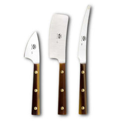 Coltellerie Berti Hand Forged Cheese Knives Boxed Set of 3 - Cornotech
