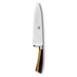 Coltellerie Berti Hand Forged 8" Insieme Chef's Knife  - Ox Horn