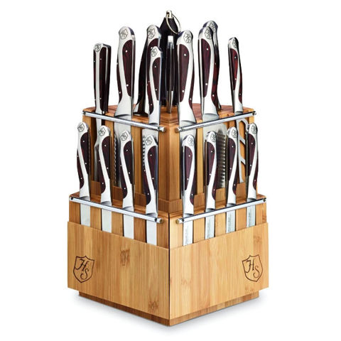 Heritage Steel Classic Cutlery Collection by Hammer Stahl - 21 Piece