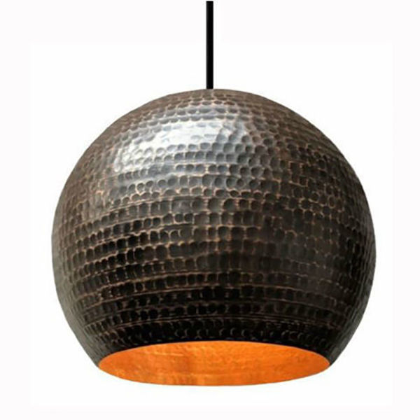 Copper Globe Pendant Light | Rio Grande | SoLuna Copper Lights