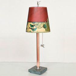 Janna Ugone Table Lamp | New Capri in Red 1