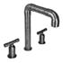 Sonoma Forge | Tub Faucet | Tall Elbow Spout | Deck Mount