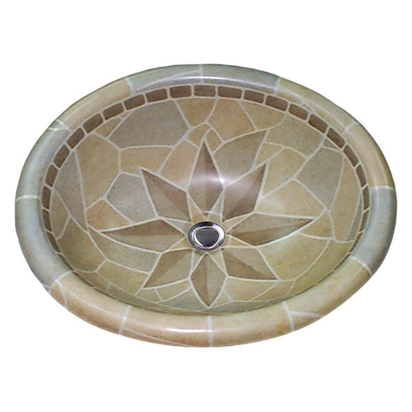 Hand Painted Sink | Stone Star