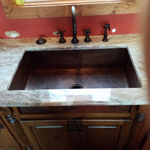 Picture of Beautiful 30” Copper Sink