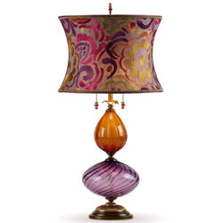 Natasha Table Lamp by Kinzig Design Studios