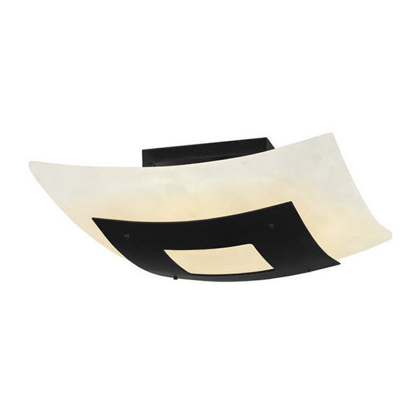 Semi-Flush Mounted Ceiling Light | Onyx | Eclipse