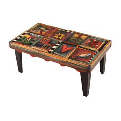 Sticks Hand Painted Furniture | Coffee Table | Follow Your Heart