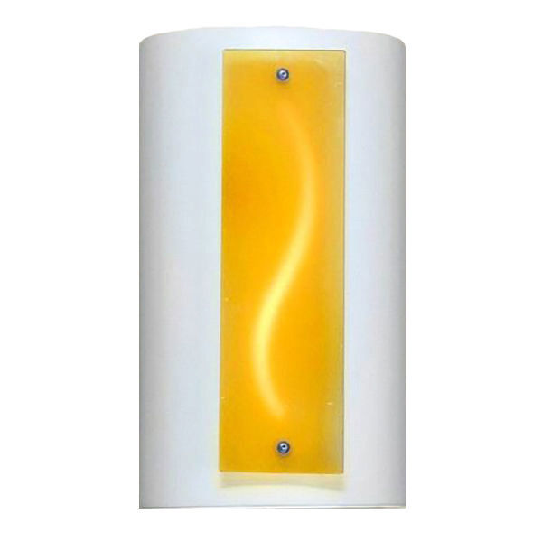 Wall Sconce |  A19 Glass & Ceramic | Amber Current