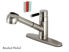 Picture of Kingston Brass Kaiser Pull Out Kitchen Faucet