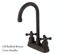 Kingston Brass Victorian Centerset Deck Mount Bar Faucet